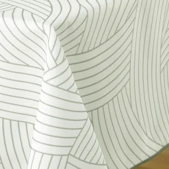 Nappe carrée anti tache (150 x 150 cm) Linea Blanche
