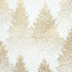 Nappe de Noël rectangulaire (140 x 360 cm) Sapin Or