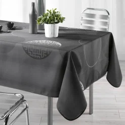 Nappe rectangulaire (150 x 240 cm) Kosmo Anthracite