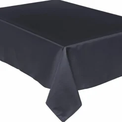 Nappe rectangulaire anti tache (140 x 240 cm) Lina Gris foncé