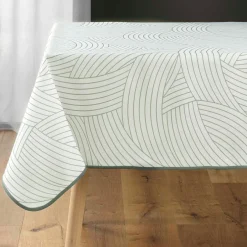 Nappe rectangulaire anti tache (150 x 200 cm) Linea Blanche