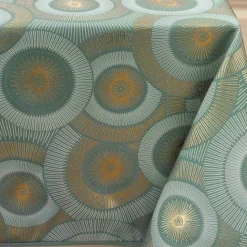 Nappe rectangulaire antitache (145 x 240 cm) Eclipse Vert Sauge