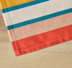 Nappe rectangulaire coton enduit (150 x 350 cm) Bonifacio Multicolore