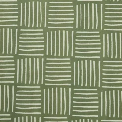 Nappe rectangulaire coton enduit (150 x 250 cm) Paolo Verte