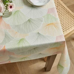 Nappe rectangulaire coton enduit (150 x 250 cm) Boston Multicolore