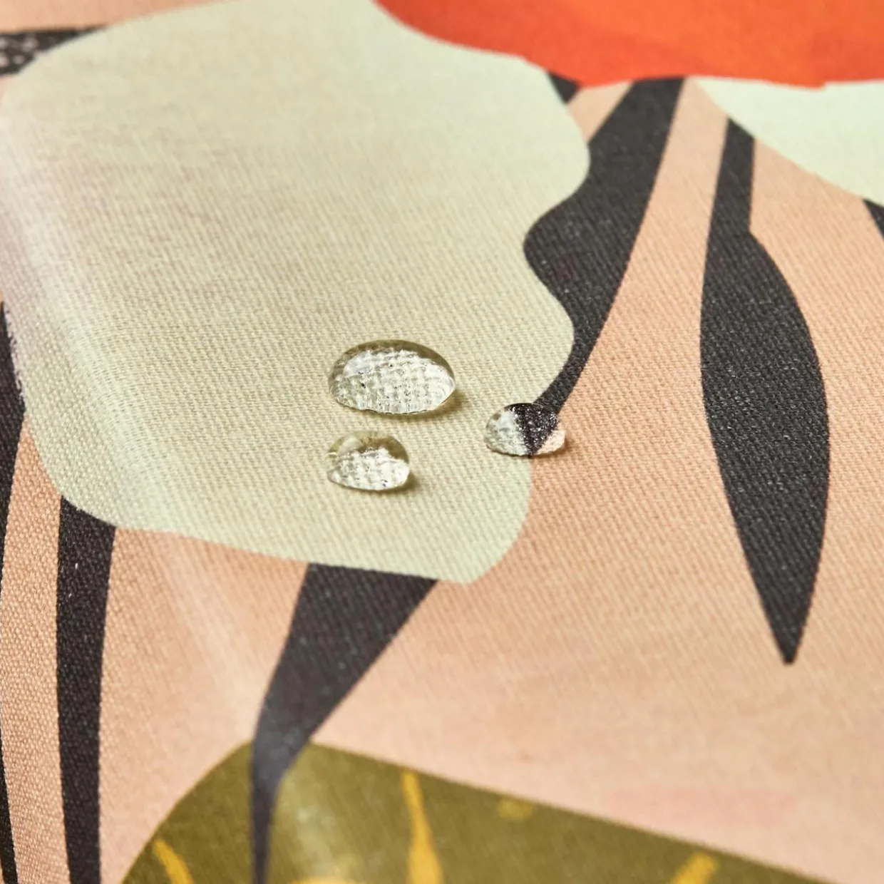 Nappe rectangulaire coton enduit (150 x 250 cm) Rio Multicolore