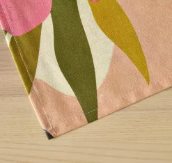 Nappe rectangulaire coton enduit (150 x 250 cm) Rio Multicolore