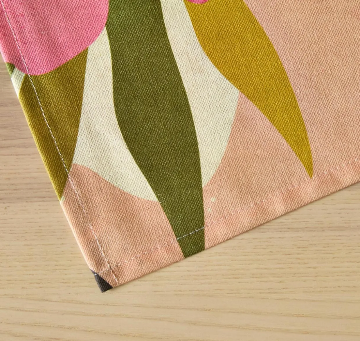 Nappe rectangulaire coton enduit (150 x 250 cm) Rio Multicolore