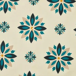 Nappe rectangulaire coton enduit (150 x 250 cm) Porto Multicolore