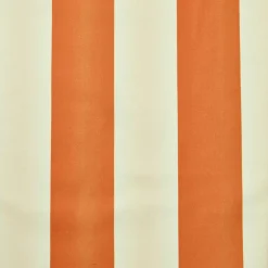 Nappe rectangulaire coton enduit (150 x 250 cm) Clementine Orange