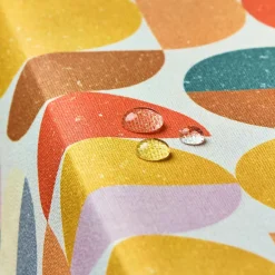 Nappe rectangulaire coton enduit (150 x 250 cm) Brooklyn Multicolore