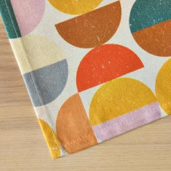 Nappe rectangulaire coton enduit (150 x 250 cm) Brooklyn Multicolore