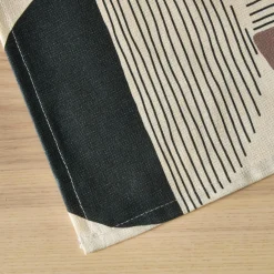 Nappe rectangulaire coton enduit (150 x 250 cm) Harlem Multicolore