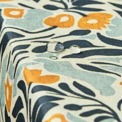 Nappe rectangulaire coton enduit (150 x 350 cm) Mafalda Multicolore