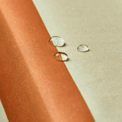 Nappe rectangulaire coton enduit (150 x 350 cm) Clementine Orange