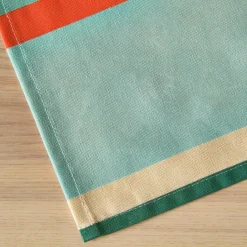 Nappe rectangulaire coton enduit (150 x 250 cm) Cervione Multicolore