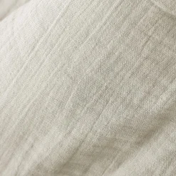 Nappe rectangulaire gaze de coton (150 x 250 cm) Gaïa Beige pampa