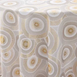 Nappe ronde antitache (180 cm) Eclipse Blanche