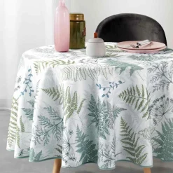 Nappe ronde (D180 cm) Melisandre Verte
