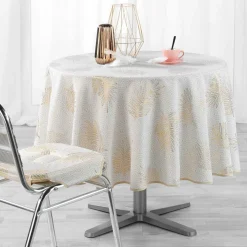 Nappe ronde (D180 cm) Sunny Gold Or