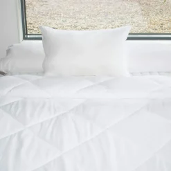 Oreiller rectangulaire ajustable (50 x 70 cm) Mémoire de forme Blanc