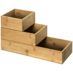 Organisateur de maquillage Tidysmart Bambou