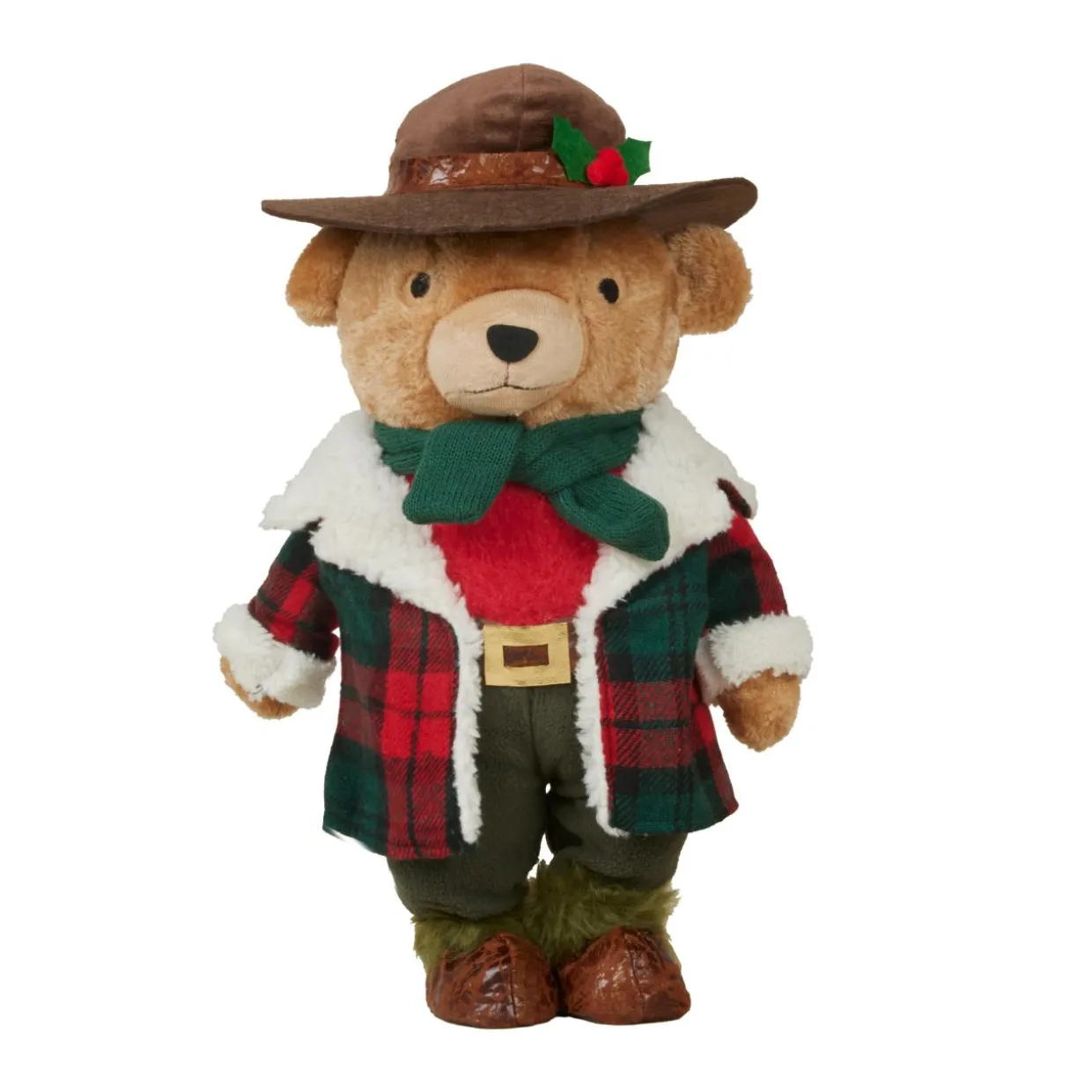 Ours de Noël décoratif (H45 cm) Noha du Canada