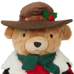 Ours de Noël décoratif (H45 cm) Noha du Canada