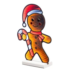 Pain d'épice lumineux 201 LED (H38 cm) Sucre d'orge Infinity Multicolore