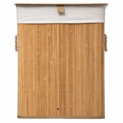 Panier à linge en bambou (H50 cm) Nuevo Naturel