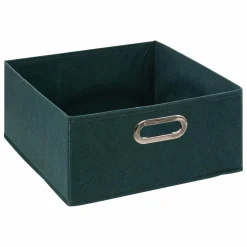 Panier de rangement ( 31 x 15 cm) Helena Bleu pétrole