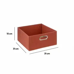 Panier de rangement ( 31 x 15 cm) Helena Terre de Sienne