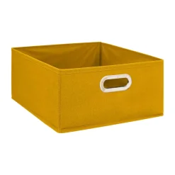 Panier de rangement ( 31 x 15 cm) Helena Jaune Moutarde
