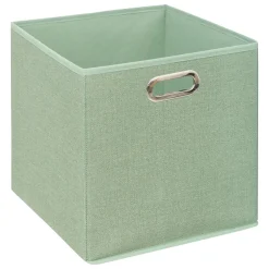 Panier de rangement (31 x 31 cm) Helena Vert sauge