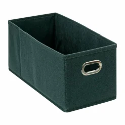 Panier de rangement (15 x 31 cm) Helena Bleu pétrole