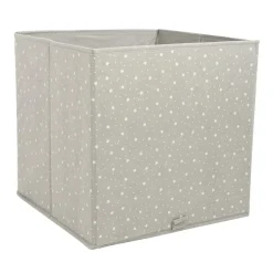 Panier de rangement Etoiles Gris