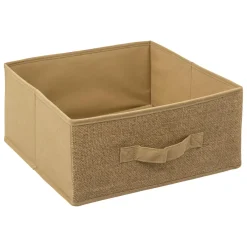 Panier de rangement jute (31 x 31 x 15 cm) Naro Beige
