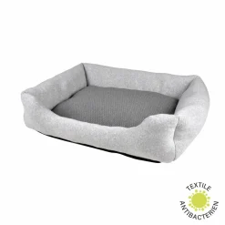 Panier rectangle pour chat et chien Graphène L60 cm Gris