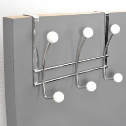 Patère à suspendre 6 Boules Blanc