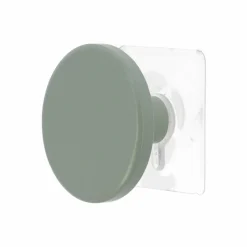 Patère adhésive (D6,5 cm) Easy Chic Kaki