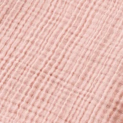 Peignoir de bain gaze de coton L/XL Gaïa Rose pêche