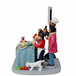 Personnages Lemax Atellier de décoration de biscuits