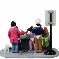 Personnages Lemax Atellier de décoration de biscuits