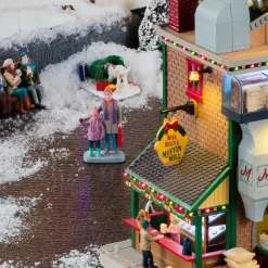 Personnages Lemax Au marché de Noël