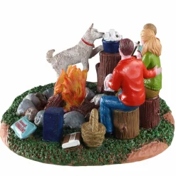 Personnages Lemax Moment de plaisir en famille