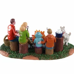 Personnages Lemax Moment de plaisir en famille