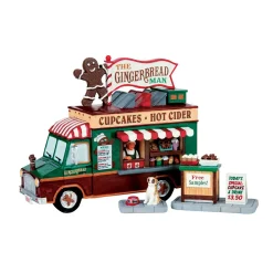Personnages Lemax Stand camion Pain d'épices