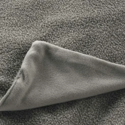 Plaid bouclette (125 x 150 cm) Wooly Gris