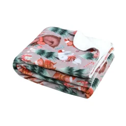 Plaid de Noël (130 x 160 cm) Lucien Multicolore