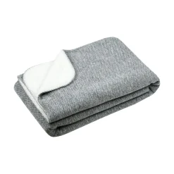 Plaid doux (130 x 160 cm) Rusty Gris